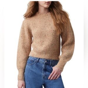 French Connection Natalya Ribbed Sweater size XS Xsmall